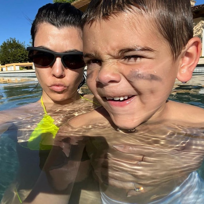 Kourtney Kardashian, Reign Disick, Instagram